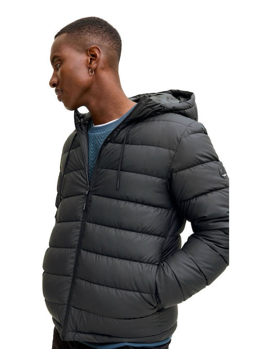 Geacă Puffer Iarnă Neagră