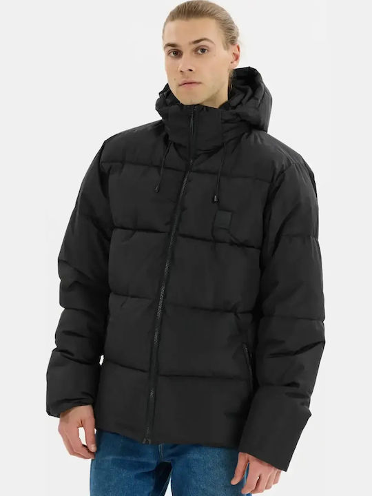 Geacă Puffer Neagră