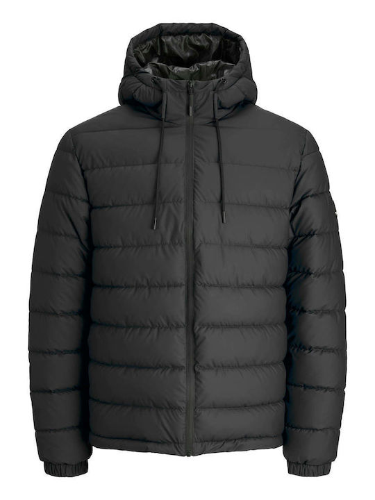 Geacă Puffer Iarnă Neagră