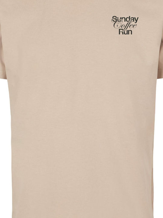 Sunday Coffee Run Tee Sand