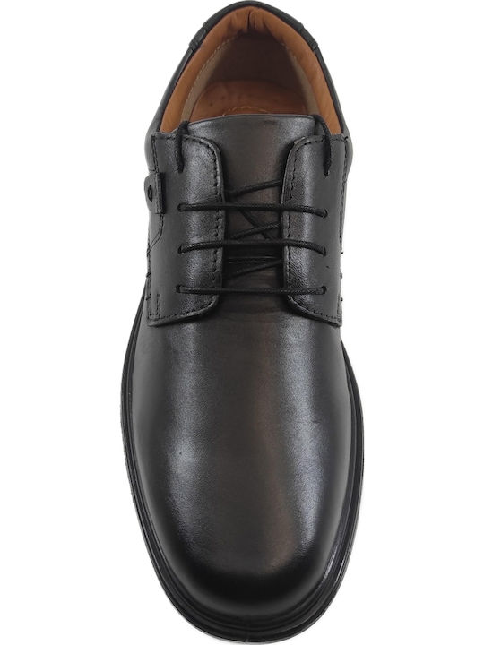 Roberto Rossi Leder Herren Freizeitschuhe Schwarz