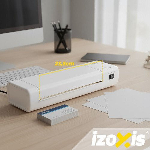 Izoxis Desktop Laminator for A4 250 Microns with Cutter