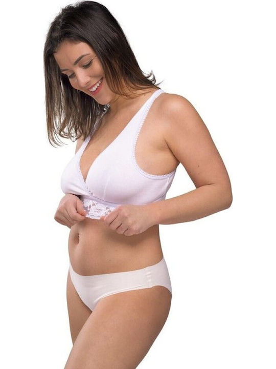 Carriwell Organic Maternity & Nursing Bra Wrapped Beige