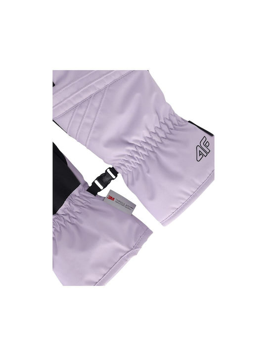 4F Frauen Ski- & Snowboardhandschuhe Lila