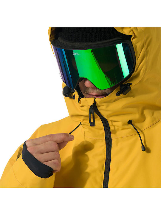 Horsefeathers Men's Ski & Snowboard Jacket Yellow OM327B