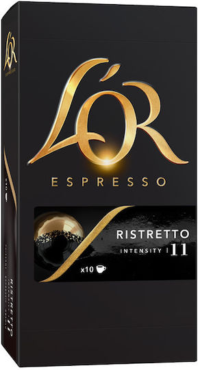 Lor Ristretto Kompatible Kaffee- und Getränkekapseln Nespresso 20x10 Stück