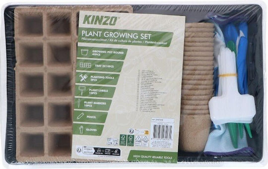 Kinzo Plant Growing Kit 68 Pieces 871125226203