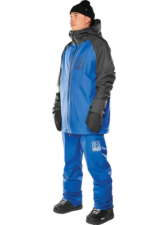 Thirty two I-004642-373 Ανδρικό Μπουφάν για Σκι & Snowboard Μπλε