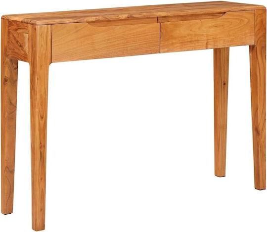 Solid Wood Console Table Coffee L110xW30xH80cm Solid Wood Console Table Coffee L110xW30xH80cm