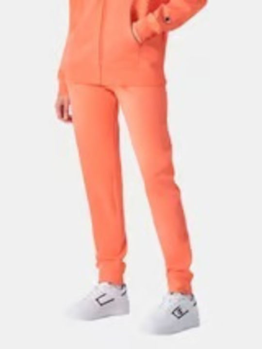 Rib Cuff Sweatpants Orange