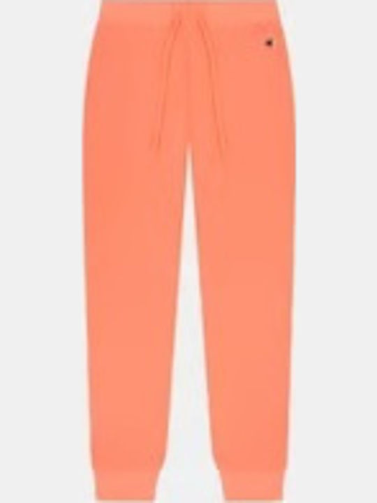 Rib Cuff Sweatpants Orange