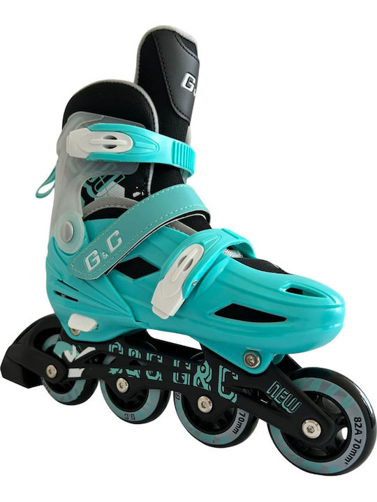 Grass & Co Kids Adjustable Inline / Quad Rollers Blue