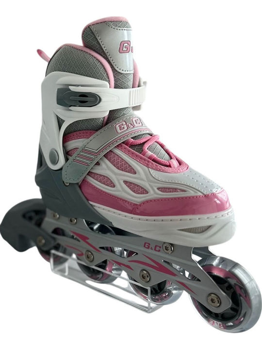 Grass & Co Inline Αυξομειούμενα Rollers Γκρι Παιδικά