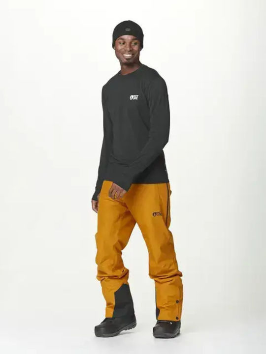 Picture Organic Clothing I-007632-1277 Ανδρικό Παντελόνι Σκι & Snowboard Κίτρινο