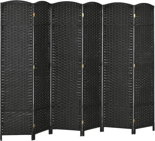 HomCom Διακοσμητικό Παραβάν Μεταλλικό 240x170cm