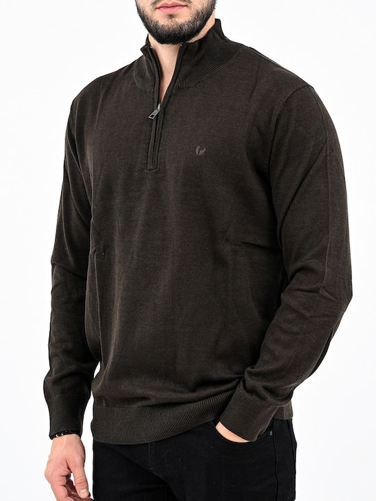 PreEnd Πουλόβερ Dark Brown