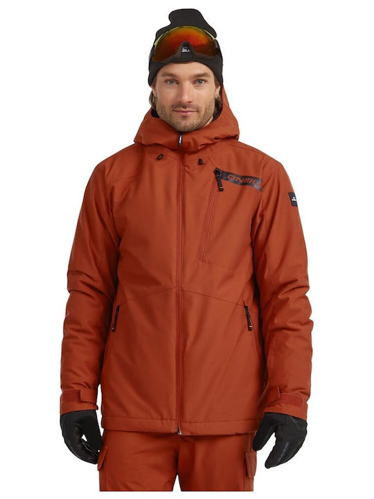 O'Neill 2500142-12532 Ανδρικό Μπουφάν για Σκι & Snowboard Καφέ O'Neill 2500142-12532 Ανδρικό Μπουφάν για Σκι & Snowboard Καφέ