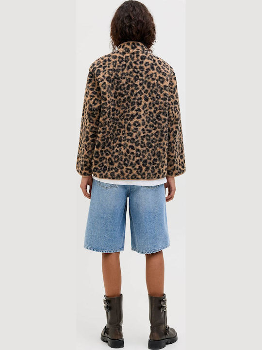 Women's Lifestyle Jacket for Winter Animal Print