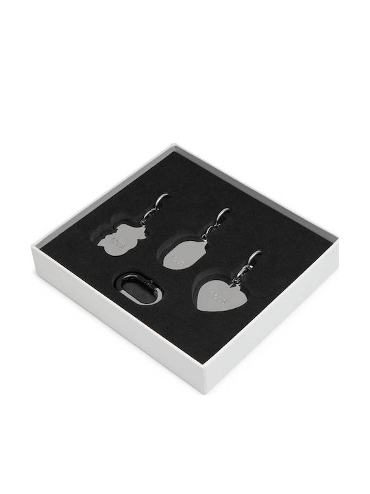 Tous Pack Llaveros Hold Colgantes Plateado Metallic 0350000436