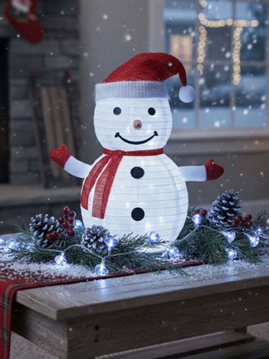 Christmas Snowman Led 70cm 50 Cold White Lights – Indoor Outdoor Home Theory