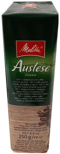 Melitta Филтърно Кафе Classic Смляно 18x250гр