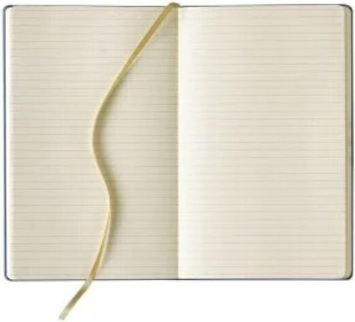 THeofylaktos Soft Flex Notebook Ruled with Elastic and Pen Holder Black