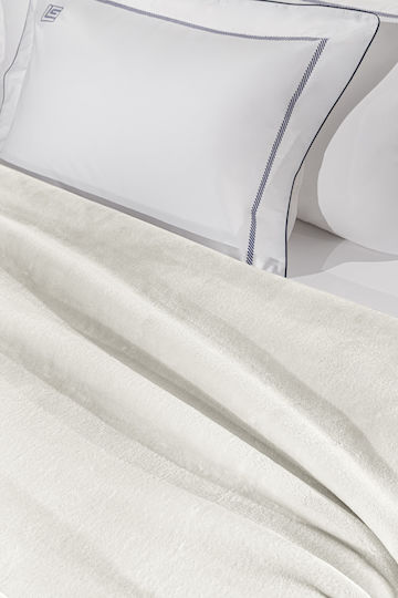 Guy Laroche Logo Μονή 160x220εκ. Ivory