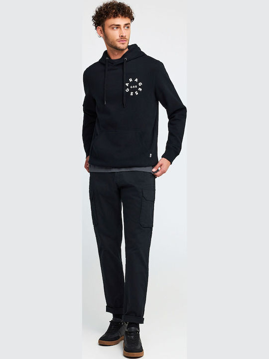 Sweatshirt mit Kapuze Schwarz