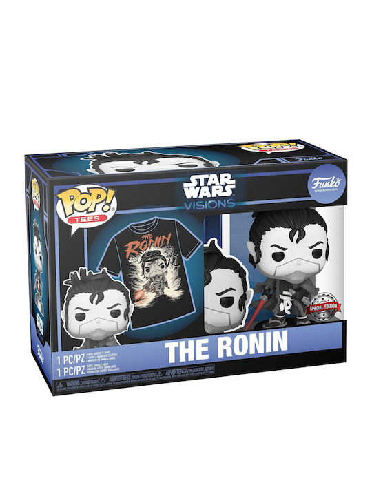 Funko Поп! Tees Филми: Междузвездни войни: Видения - The Ronin (Г) (Л) Люлееща се глава Специално издание