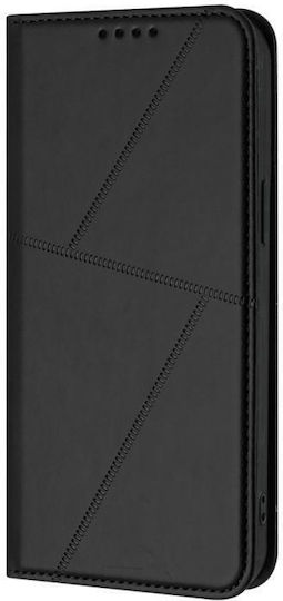 Finisaj magnetic puternic Back Cover Piele Negru (TCL 50 NXTPAPER 5G / TCL 50 Pro NXTPAPER 5G)