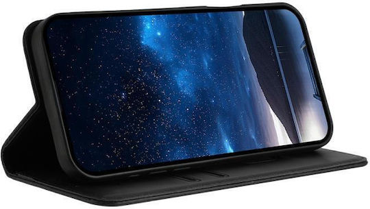 Finisaj magnetic puternic Back Cover Piele Negru (TCL 50 NXTPAPER 5G / TCL 50 Pro NXTPAPER 5G)
