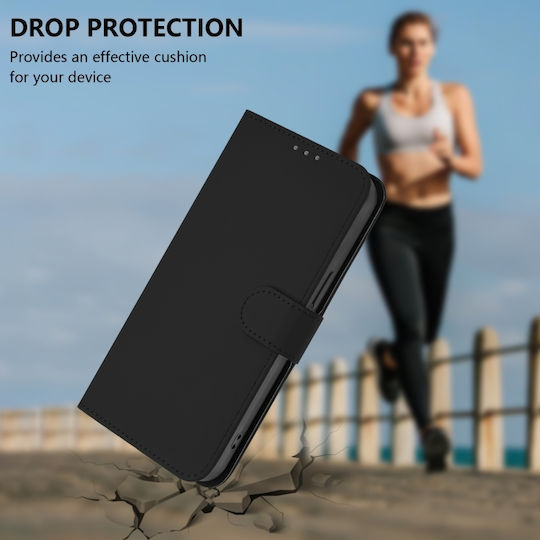 Wallet Piele Negru (TCL 50 NXTPAPER 5G / TCL 50 Pro NXTPAPER 5G)