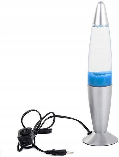 Dekorative Lampe Lavalampe Blau