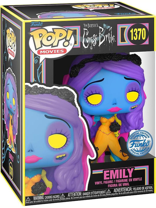 Funko Pop! Tees Filme: Leichenbraut - Emily (Schwarzlicht) (S) (Schwarzlicht) (L)