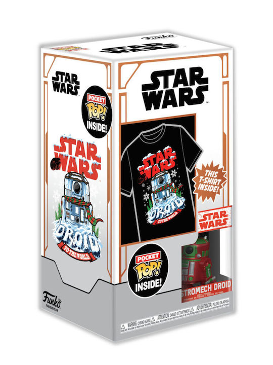 Funko Pop! Tees Movies: Star Wars - Holiday R2-D2 (S)