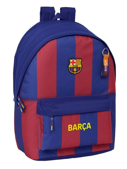 F.C. Barcelona Σχολική Τσάντα Πλάτης Νηπιαγωγείου Μπλε