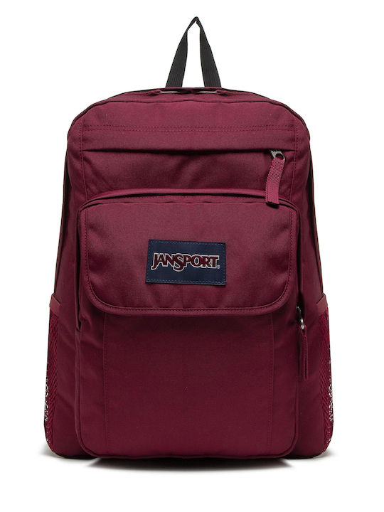 Jansport Union Pack School Bag Backpack Junior High-High School DarkRed