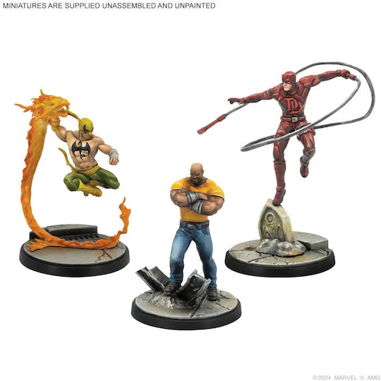 Marvel Crisis Protocol Defenders Affiliation Pack