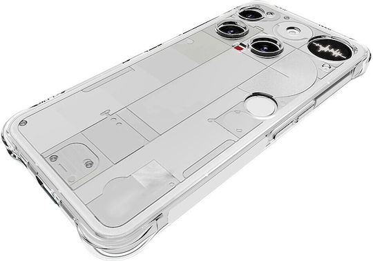 Wanlonfeng Tm Series Buffer Back Cover Silicon Transparent (Nothing Phone (3))