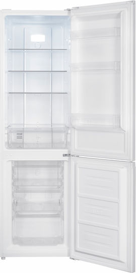 Heinner Kühl-Gefrierkombination 253Es NoFrost H180xB54xT60cm. Weiß HCNF-HM253E++