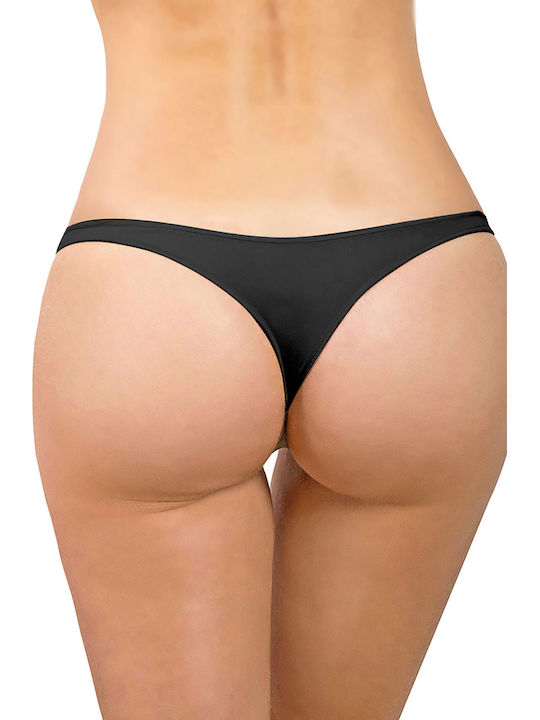 Bamboo Γυναικεία Slip 2Pack Μαύρο
