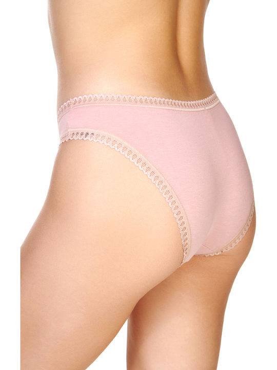 Βαμβακερά Women's Slip 3Pack Chocolate