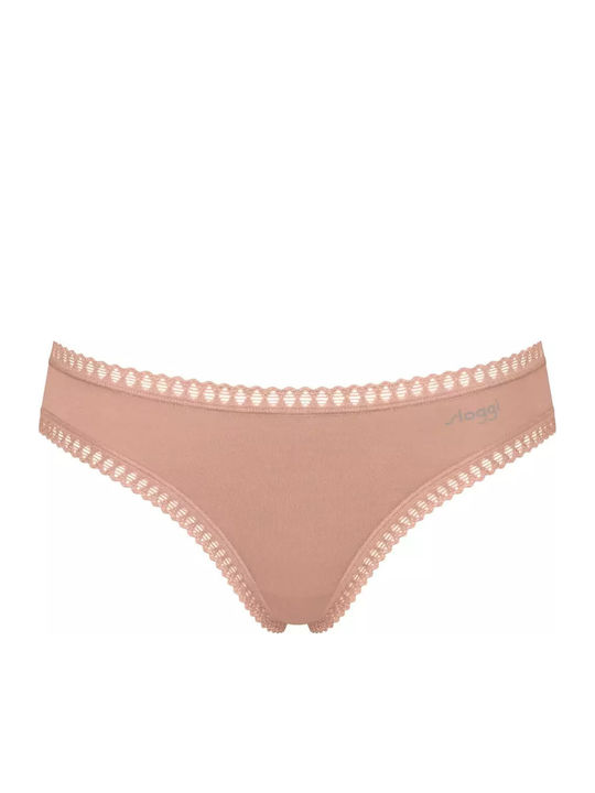 Βαμβακερά Women's Slip 3Pack Chocolate