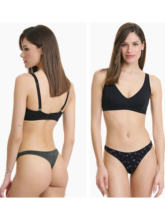 Bamboo Women's String 2Pack