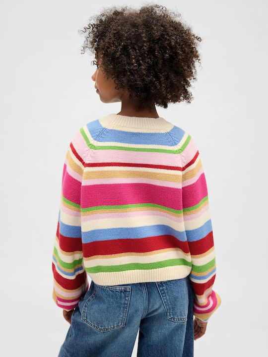 Pulover pentru copii Cu mânecă lungă Multi Stripe