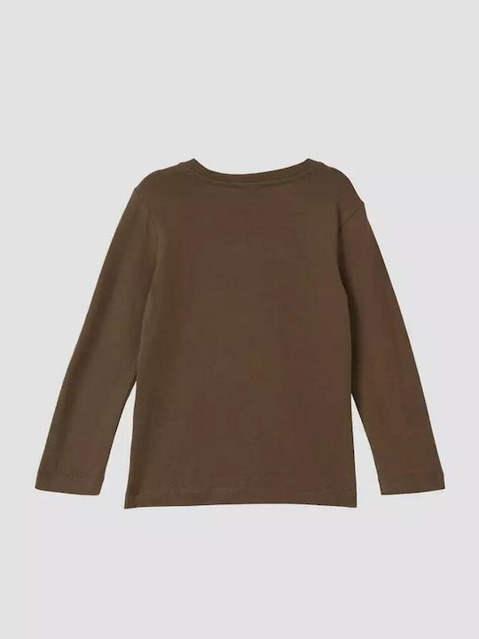 Kids' Shirt Long Sleeve Khaki