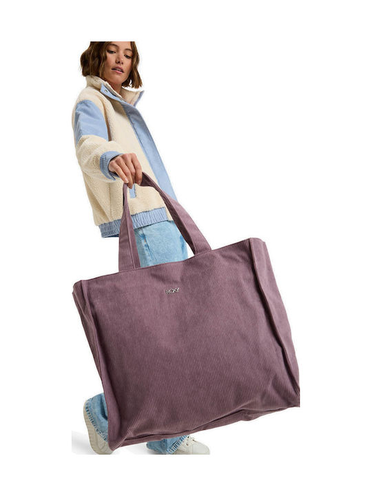 Fabric Women's Tote Bag Purple