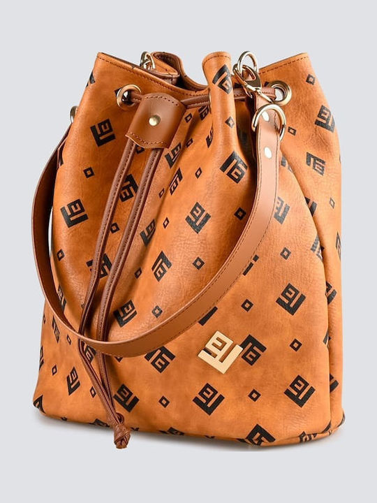 Signature Women's Bag Shoulder Brown