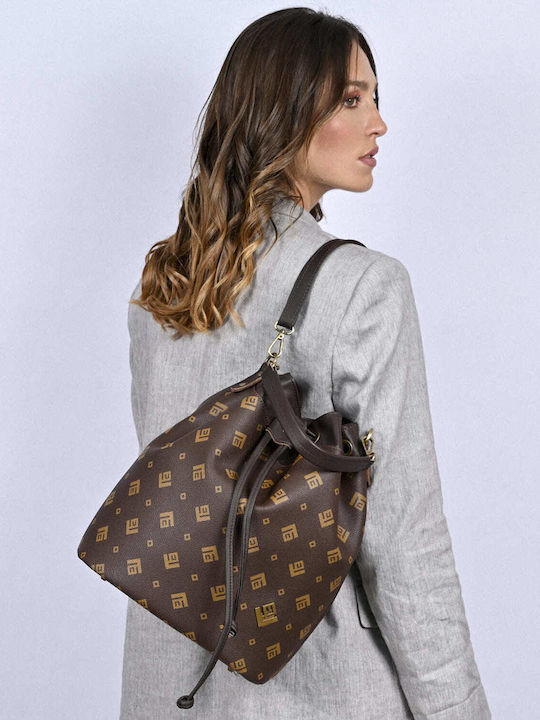 Signature Women's Bag Shoulder Brown