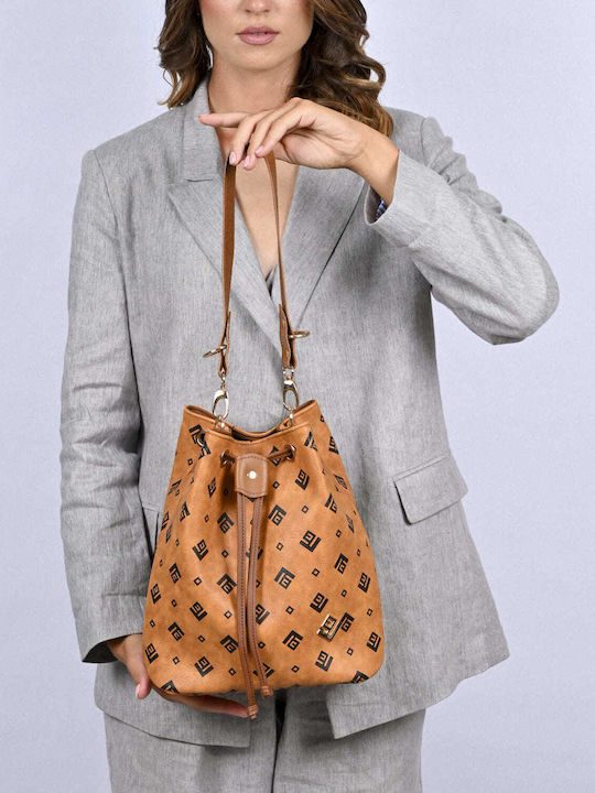 Signature Women's Bag Shoulder Brown